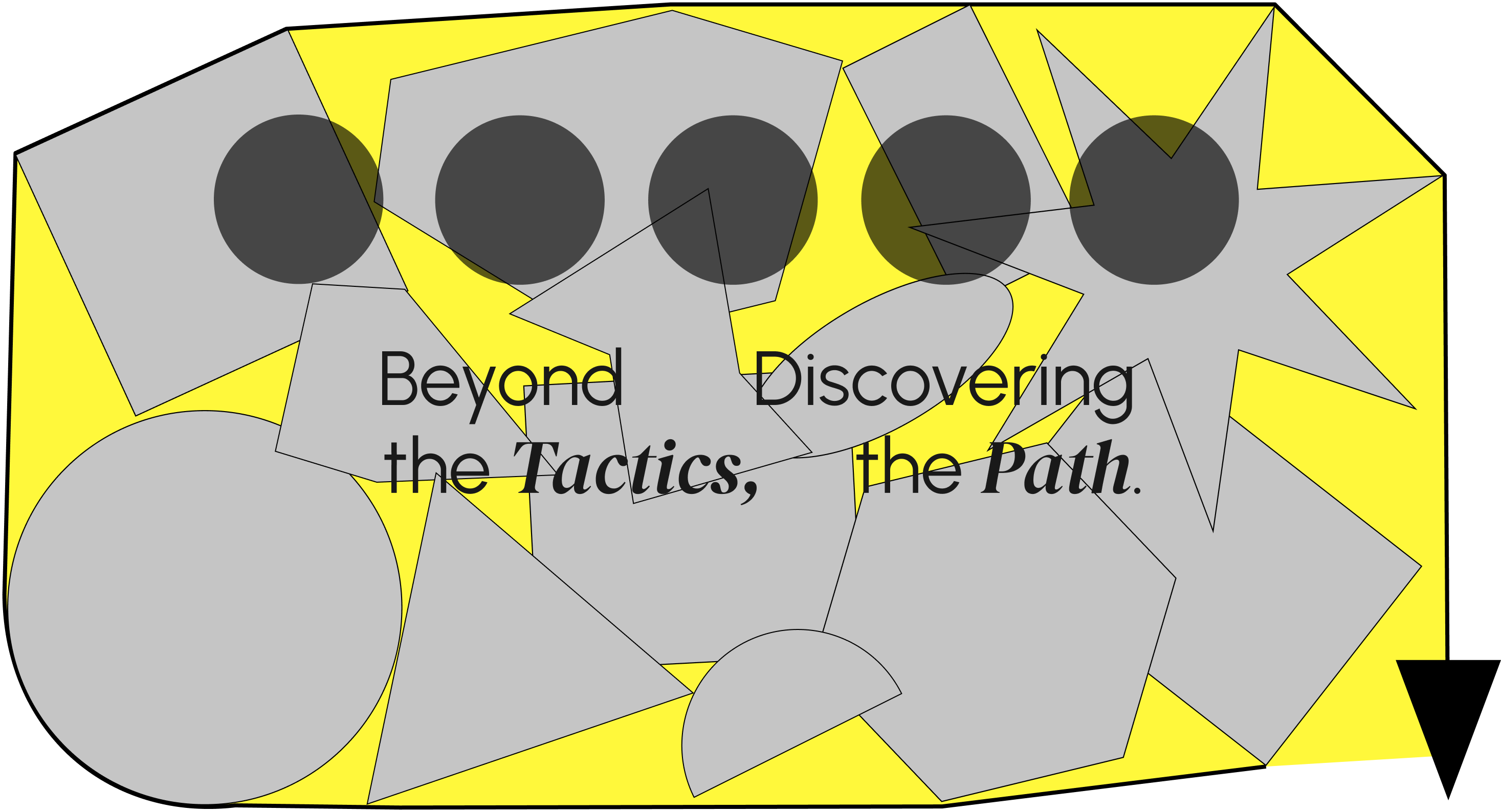 Beyond the Tactics, Discovering the path.